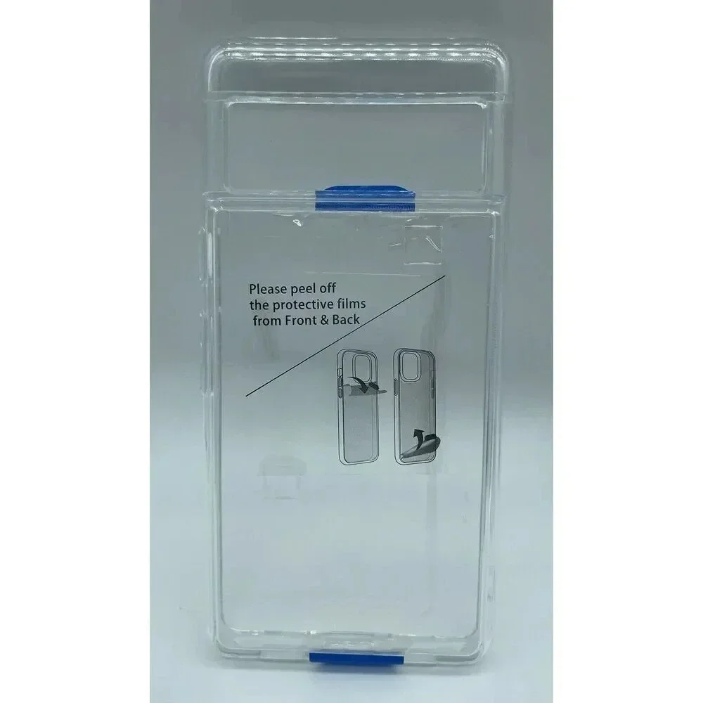 Clear TPU Case for Google Pixel‎ 7 with 3 Screen & 3 Camera Lens Protectors